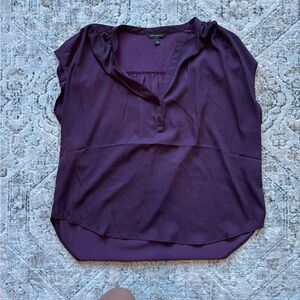 Banana Republic Deep Purple Blouse